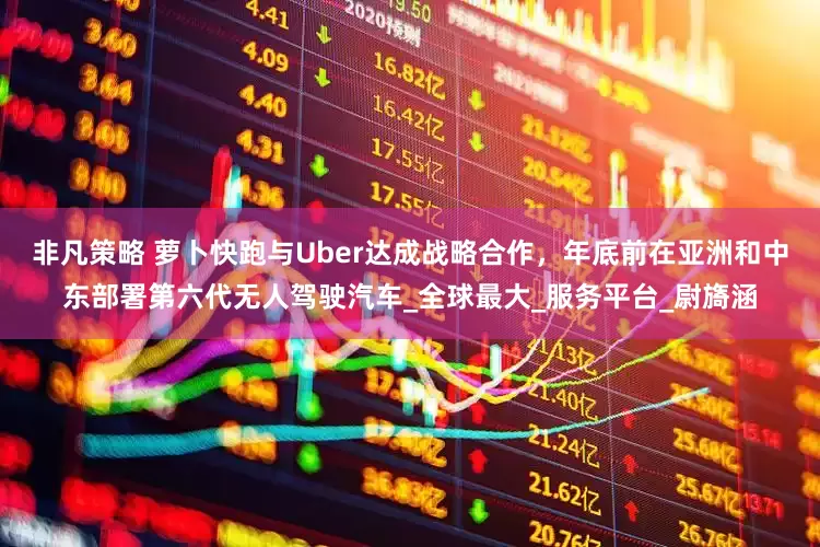 非凡策略 萝卜快跑与Uber达成战略合作，年底前在亚洲和中东部署第六代无人驾驶汽车_全球最大_服务平台_尉旖涵